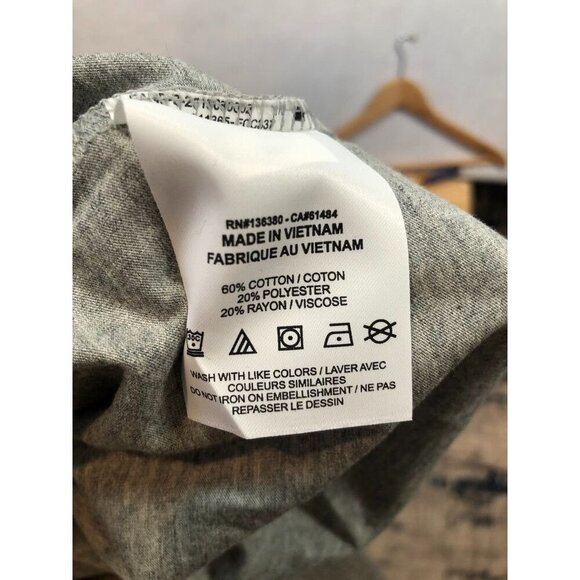 Nike Atlanta Braves Vintage Raglan 3/4 Sleeve Baseball Tee T-Shirt Men's Small S - Picture 8 of 9